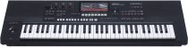61-Key Arranger Workstation Keyboard with Bluetooth & Customizable LEDs, Black