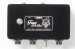 Limited Edition Foxy Tone Box Fuzz Pedal + 9V Adapter, Werewolf Black
