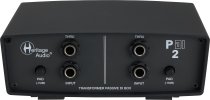Passive 2-channel Vintage-style Direct Box with Ground Lift, -15dB Pad, and Thru Outputs
