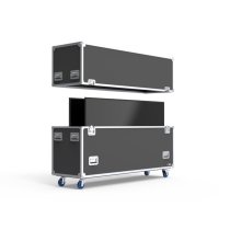 EXPO Series ATA-Style Case for Two 70″-75″ Screens