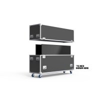 EXPO Series ATA-Style Case for Two 80″-86″LED/LCD Screens