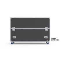 EXPO Series ATA-Style Case for Two 80″-86″LED/LCD Screens