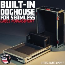 GTOUR Case for Behringer WING Compact 48-channel Digital Mixer -No Doghouse