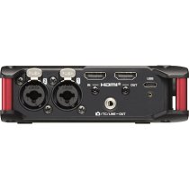 4-Channel 32-Bit Float Field Recorder with Mixer, Timecode, and HDMI Sync