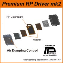 TH Premium Series Open-Back Headphones With RP Drivers, Indigo Blue