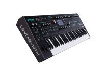 16-Voice Algorithmic Keyboard Synth with Analog Filters