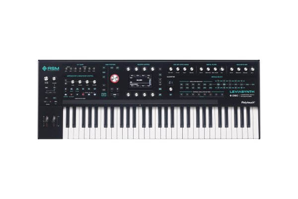 16-Voice Algorithmic Keyboard Synth with Analog Filters