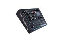 16-Voice Algorithmic Desktop Synthesizer with Analog Filters