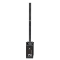 Compact 2,000W Column PA System with 8" Subwoofer, Bluetooth 5, TWS Stereo & 3-Channel Mixer (Black)