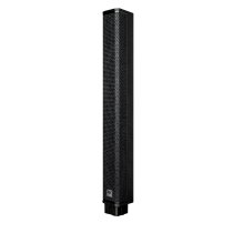 Compact 2,000W Column PA System with 8" Subwoofer, Bluetooth 5, TWS Stereo & 3-Channel Mixer (Black)