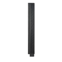 Compact 2,000W Column PA System with 8" Subwoofer, Bluetooth 5, TWS Stereo & 3-Channel Mixer (Black)
