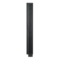 Compact 2,000W Column PA System with 8" Subwoofer, Bluetooth 5, TWS Stereo & 3-Channel Mixer (Black)