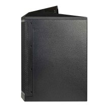 Compact 2,000W Column PA System with 8" Subwoofer, Bluetooth 5, TWS Stereo & 3-Channel Mixer (Black)