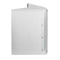 Compact 2,000W Column PA System with 8" Subwoofer, Bluetooth 5, TWS Stereo & 3-Channel Mixer (White)