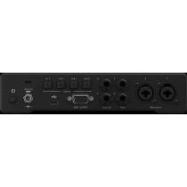 Fender USB-C 32-bit / 192 kHz 20x24 Channel Audio Interface and Recording Controller, Black