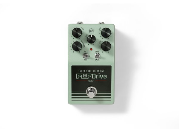 Fluff Drive High-Gain Overdrive Pedal, Teal