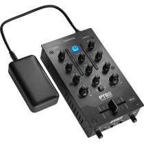 Portable 2+1 Channel DJ Mixer with DVS and Bluetooth Interface