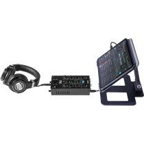 Portable 2+1 Channel DJ Mixer with DVS and Bluetooth Interface