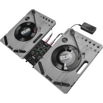 Portable 2+1 Channel DJ Mixer with DVS and Bluetooth Interface