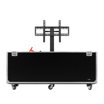 P Series ATA-Style Case with Piston Assisted Lift for 86″ Class LCD/LED Screens