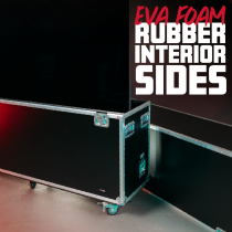 P Series ATA-Style Case with Piston Assisted Lift for 86″ Class LCD/LED Screens