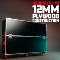 P Series ATA-Style Case with Piston Assisted Lift for 86″ Class LCD/LED Screens