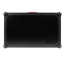 ONYX Flight Case with Upper Deck for Pioneer DJ DDJ-FLX4 DJ Controller, Black on Black