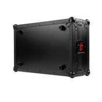 ONYX Flight Case with Upper Deck for Pioneer DJ DDJ-FLX4 DJ Controller, Black on Black