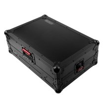 ONYX Flight Case with Upper Deck for Pioneer DJ DDJ-FLX4 DJ Controller, Black on Black