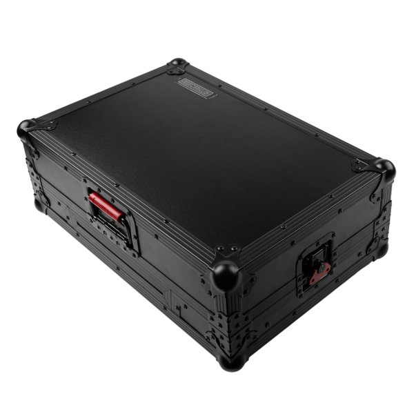 ONYX Flight Case with Upper Deck for Pioneer DJ DDJ-FLX4 DJ Controller, Black on Black