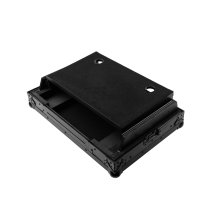 ONYX Flight Case with Upper Deck for Pioneer DJ DDJ-FLX4 DJ Controller, Black on Black