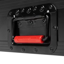 ONYX Flight Case with Upper Deck for Pioneer DJ DDJ-FLX4 DJ Controller, Black on Black