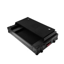 ONYX Flight Case with Upper Deck Platform for Pioneer DJ DDJ-REV7 DJ Controller, Black on Black