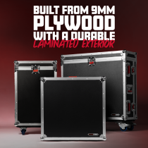 GTOUR Series ATA-Style Road Case for A&H Qu-6 & Qu-6D Dante Mixer