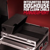 ATA-Style Road Case with Doghouse for A&H Qu-7 &Qu-7D Dante Mixer