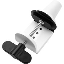 Shure Low-Profile Desktop Mic Boom Stand, White