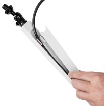 Shure Low-Profile Desktop Mic Boom Stand, White
