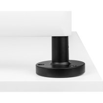 Shure Low-Profile Desktop Mic Boom Stand, White