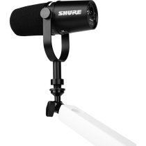 Shure Low-Profile Desktop Mic Boom Stand, White
