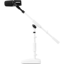 Shure Compact Desktop Boom Mic Stand, White