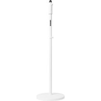 Shure 10″ Round Base Mic Stand, White