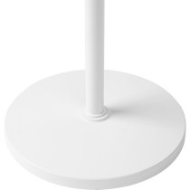 Shure 10″ Round Base Mic Stand, White