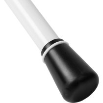 Deluxe Tripod Mic Stand Pistol Grip Clutch, White