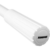 Shure Mic Stand with Telescoping Boom, White