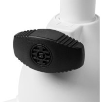 Shure Mic Stand with Telescoping Boom, White