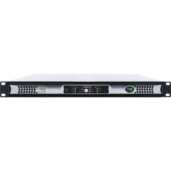 1U 2-Channel Multi-Mode Network Power Amplifier with Protea DSP Software Suite & Dante Digital Inter