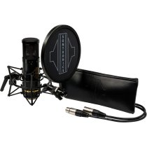 Cardioid Condenser Microphone with Accessories, Black