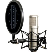 Cardioid Condenser Microphone with Accessories, Silver