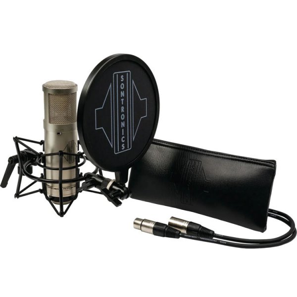 Cardioid Condenser Microphone with Accessories, Silver