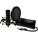 Multi-Pattern Condenser Microphone with Accessories, Black
